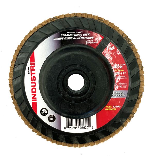 #80 FLAP DISK CERAMIC OXYD